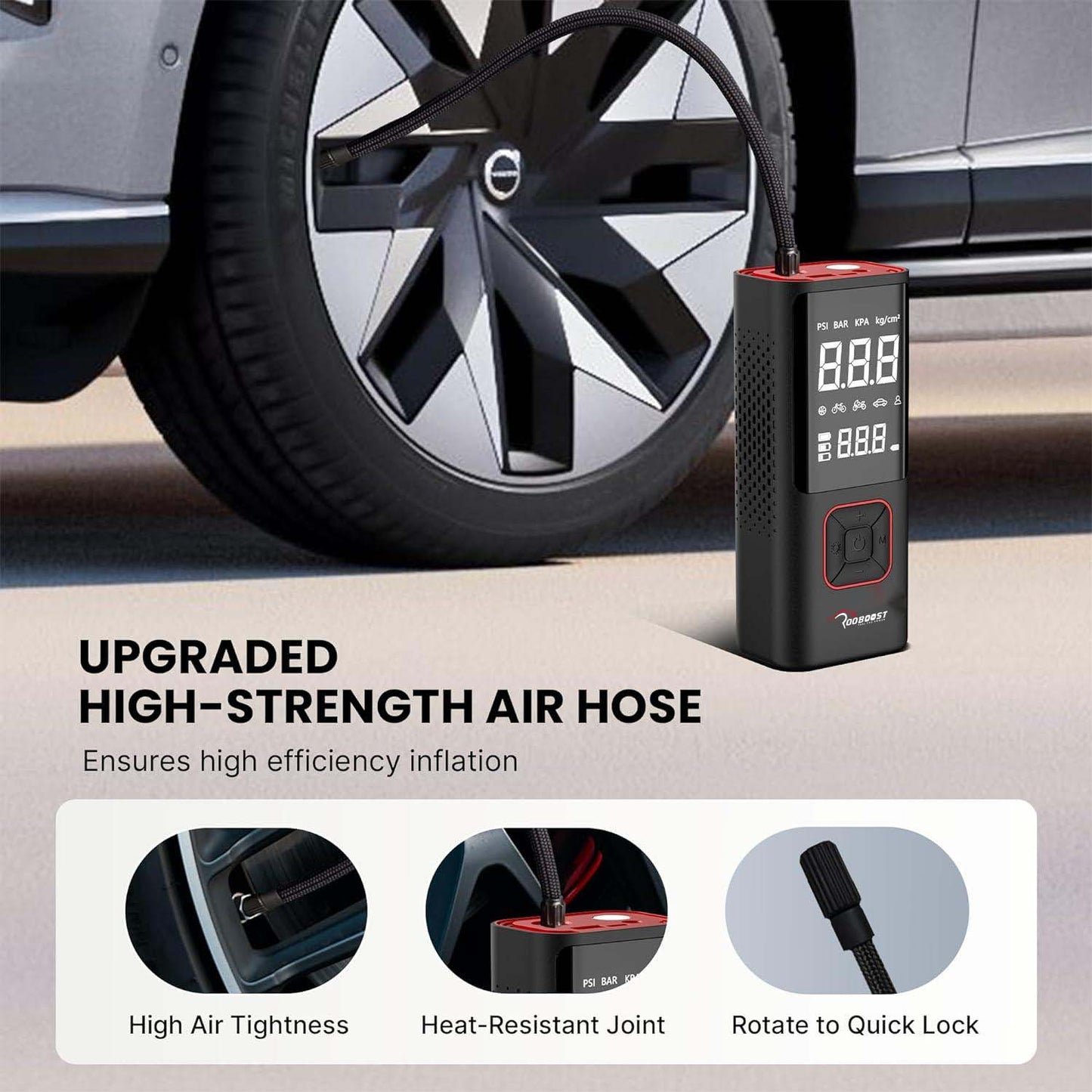 Cordless Tyre Inflator & Power Bank