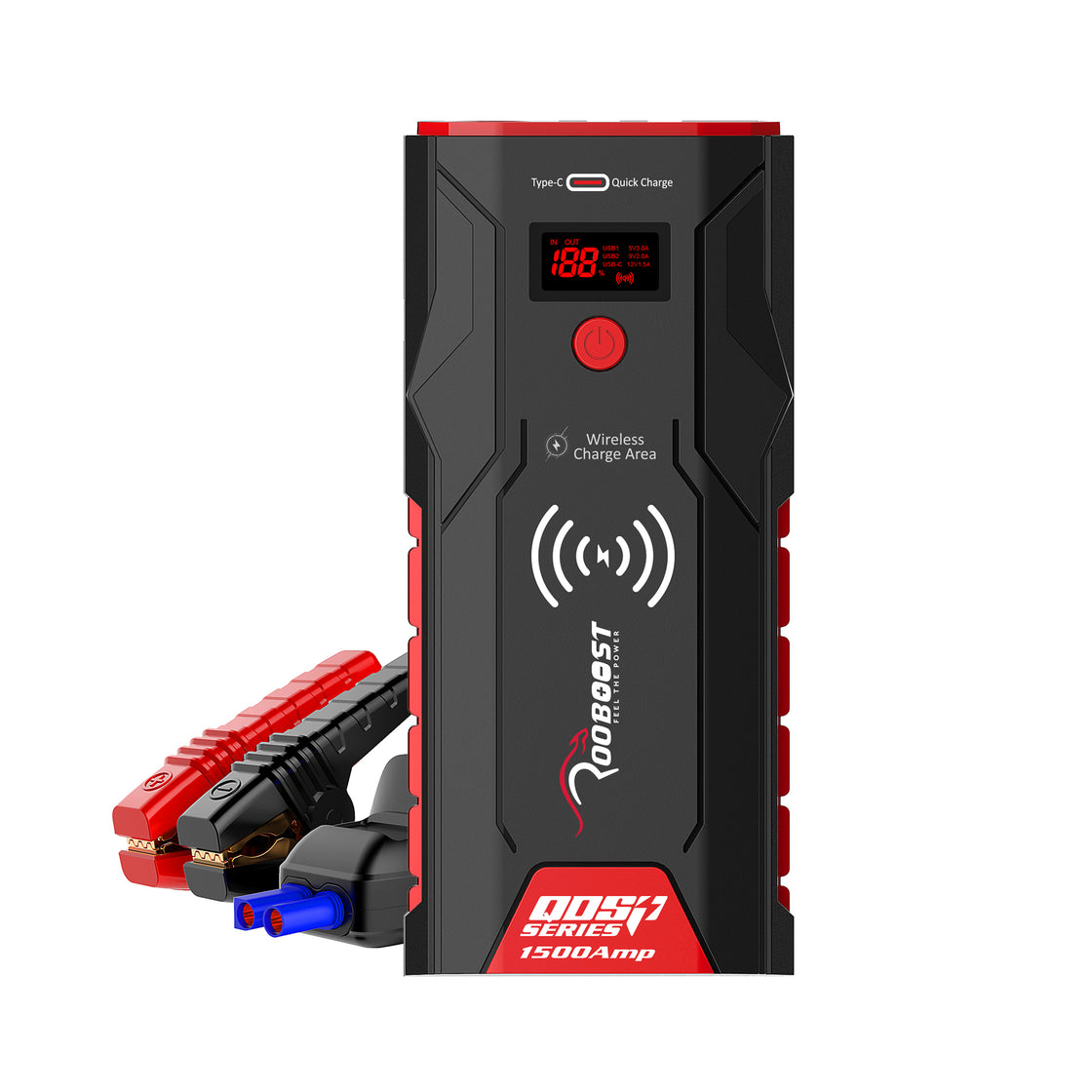 Extreme Safe Jump Starter & Wireless Power Bank