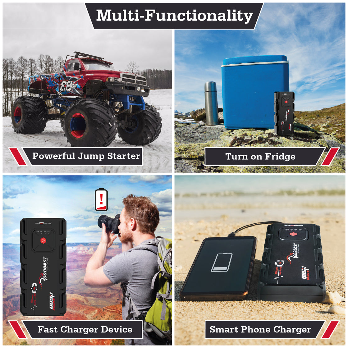 Extreme Safe Car Jump Starter & Power Bank