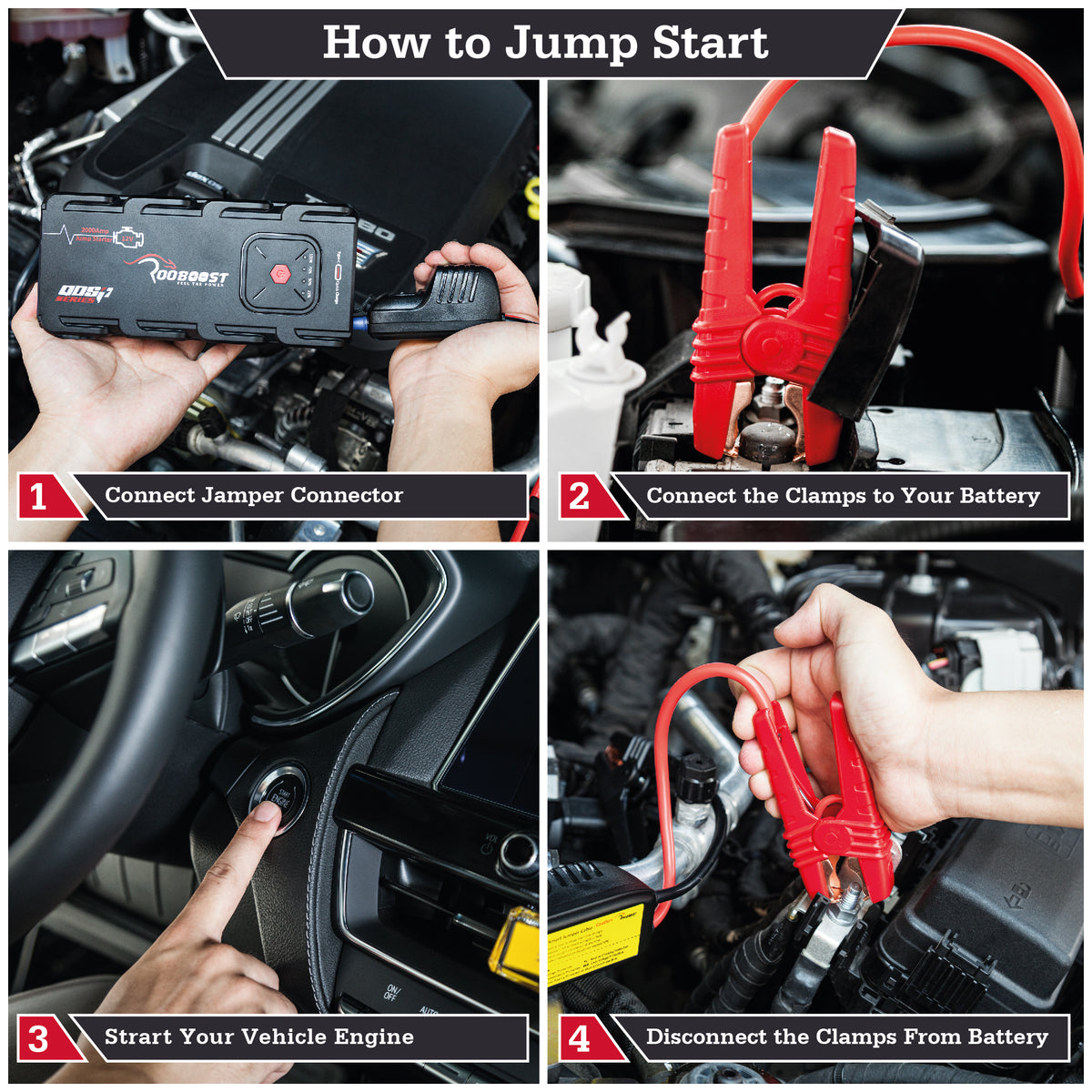 Rooboost Australia - SuperSafe Car Jump Starter